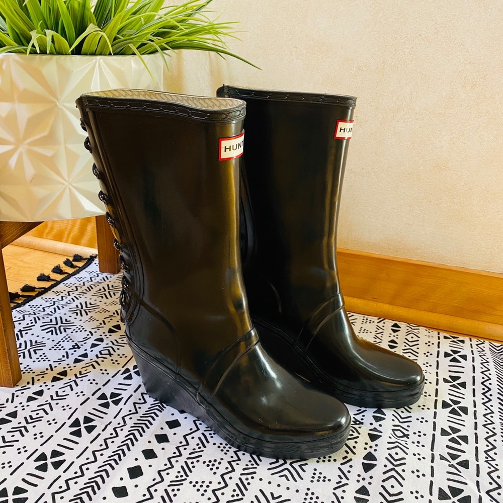 HUNTER | Verbier Round-Toe Rain Boots